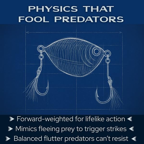 AnglerCo Imposter Jig used in inshore and offshore waters 100g