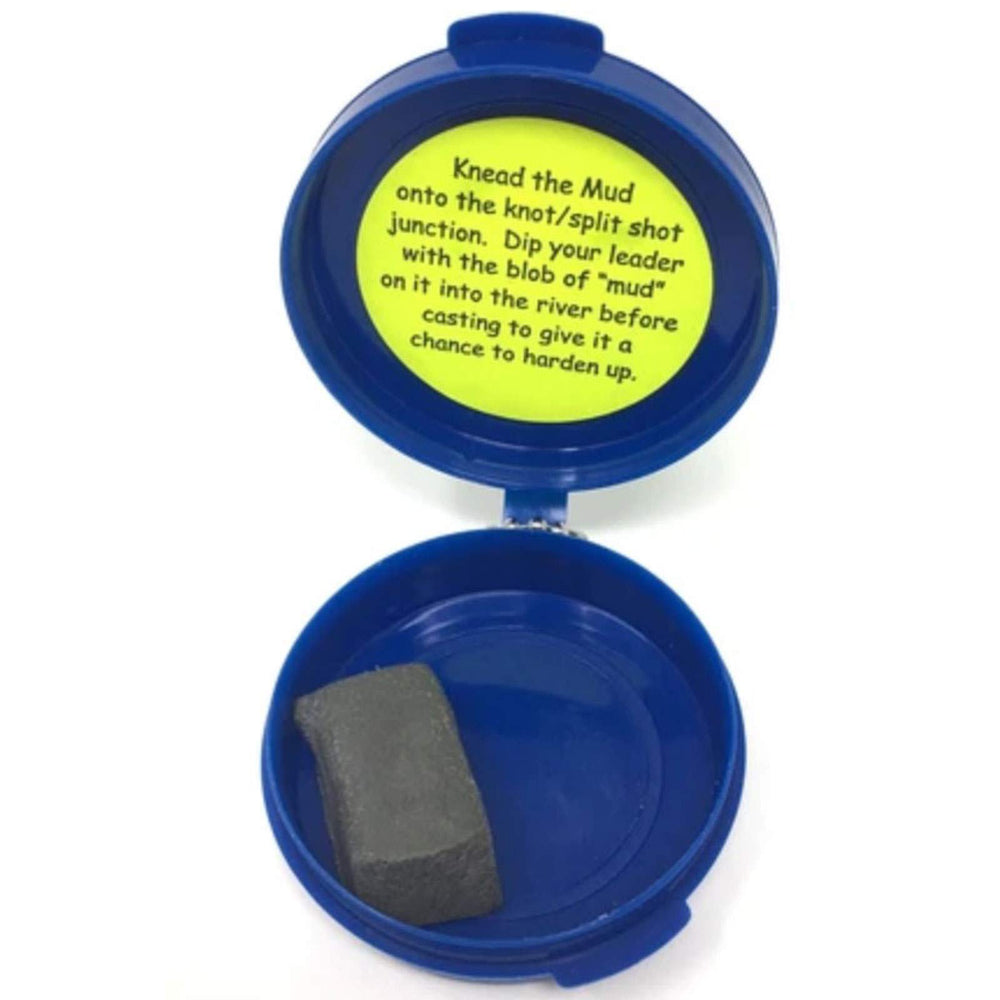 Anglers Accessories Mojo Mud environmentally friendly sinking weight for fly fishing.