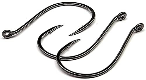 Angler's Grotto octopus hooks size range 8-15 for versatile rigging.