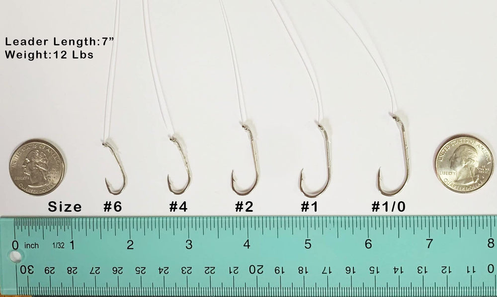 Angler’s Grotto high carbon steel hook resists bending for durability.