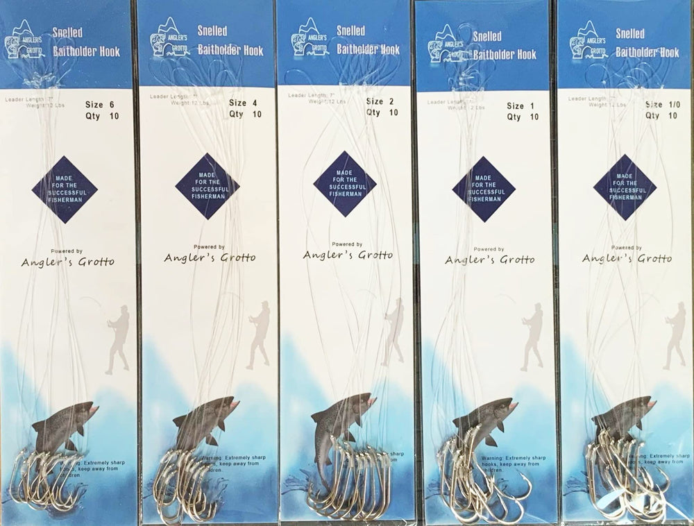 Angler’s Grotto 10-count pack ready for versatile rigging on the go.