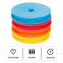 Assorted color EVA foam fishing line spools by Angoily