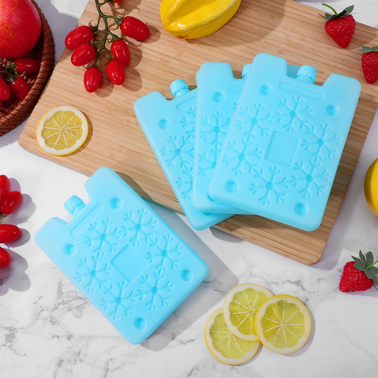 Angoily Ice Crystal Box durable PE material indicating puncture resistance.