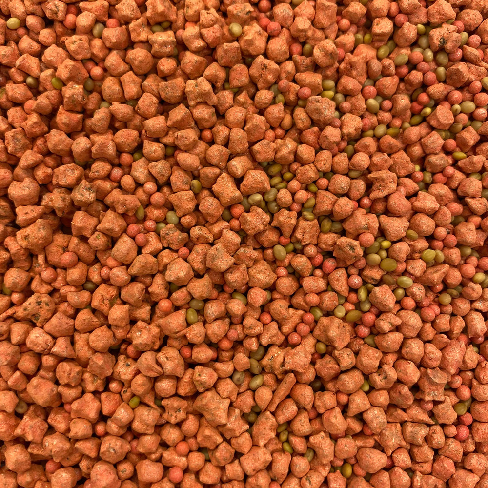 ani-logics-outdoors Crush Pro Sugar Beets soil prep and broadcast cover for even germination.
