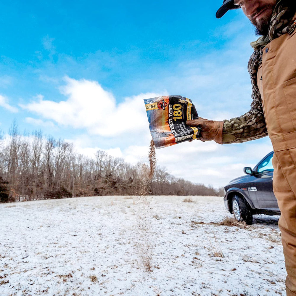 Ani-Logics Outdoors Mineral Dirt 180 attractant for deer on property