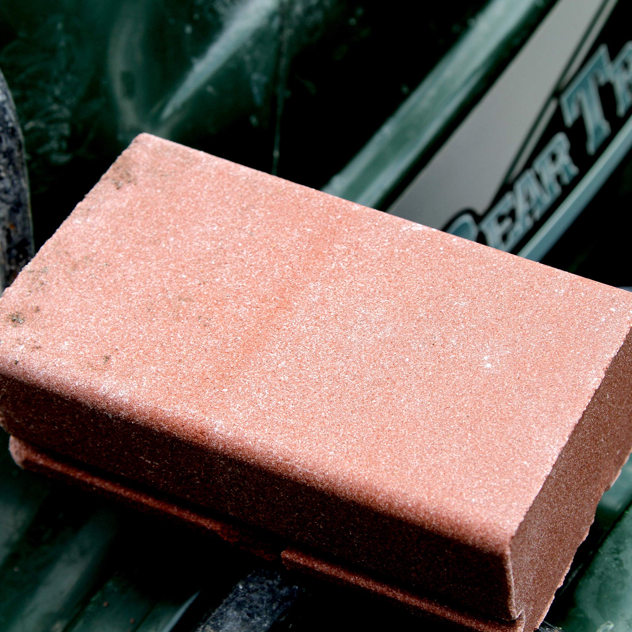 Ani-Logics Outdoors Crush Attractant Brick mineral lick site example attracts deer