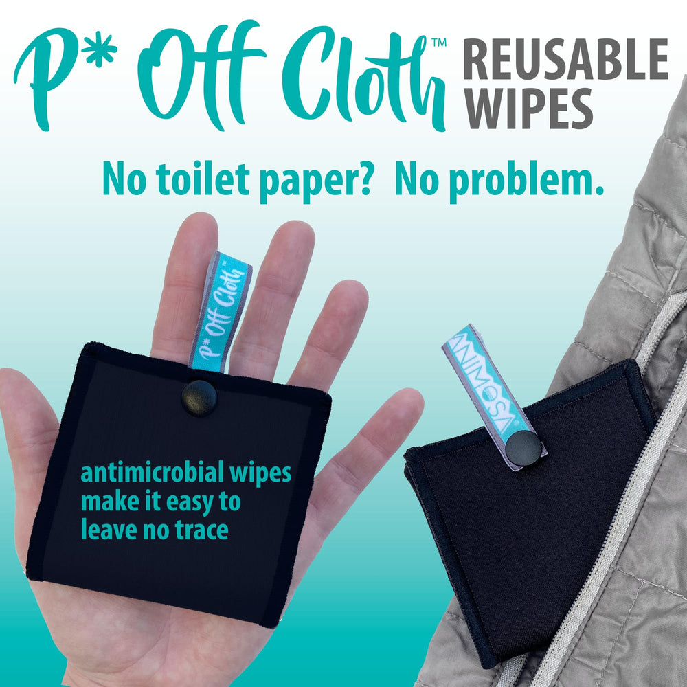 ANIMOSA P Off Cloths folded compact form fits pockets