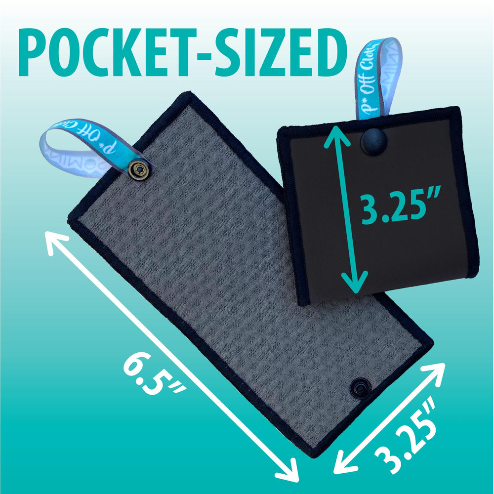 Silver-infused cotton in ANIMOSA P Off Cloths reduces odors