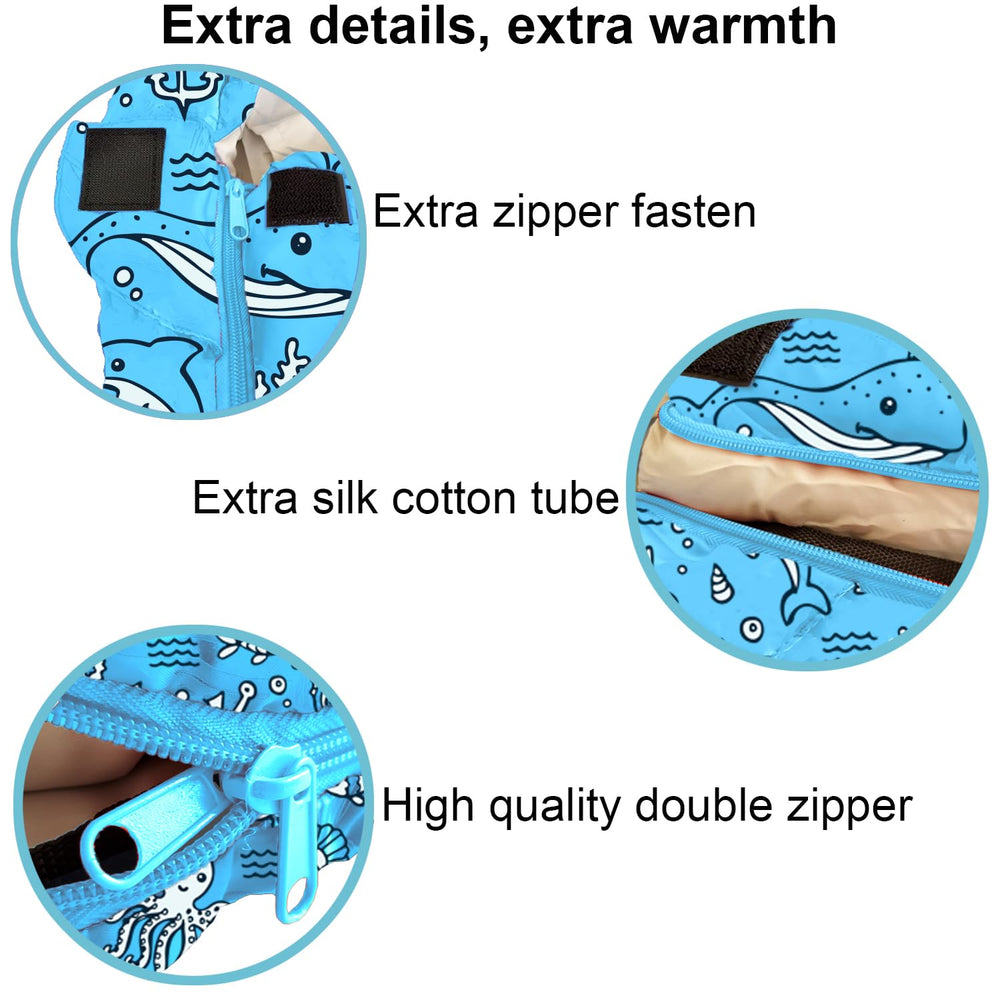 ANJ Outdoors KidzAdventure 4-season warmth design suitable for year-round camping