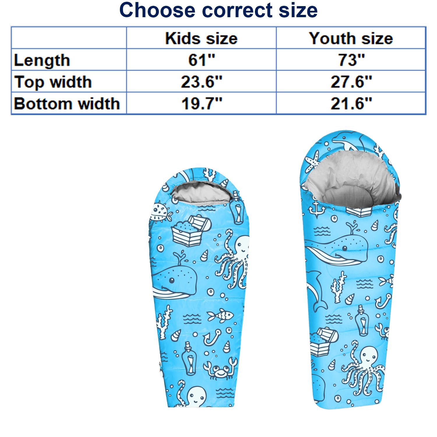 ANJ Outdoors KidzAdventure lightweight design fits small backpacks for kids