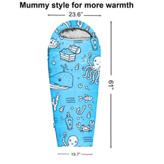 ANJ Outdoors KidzAdventure pillow sleeve feature for easy pillow insertion and comfort
