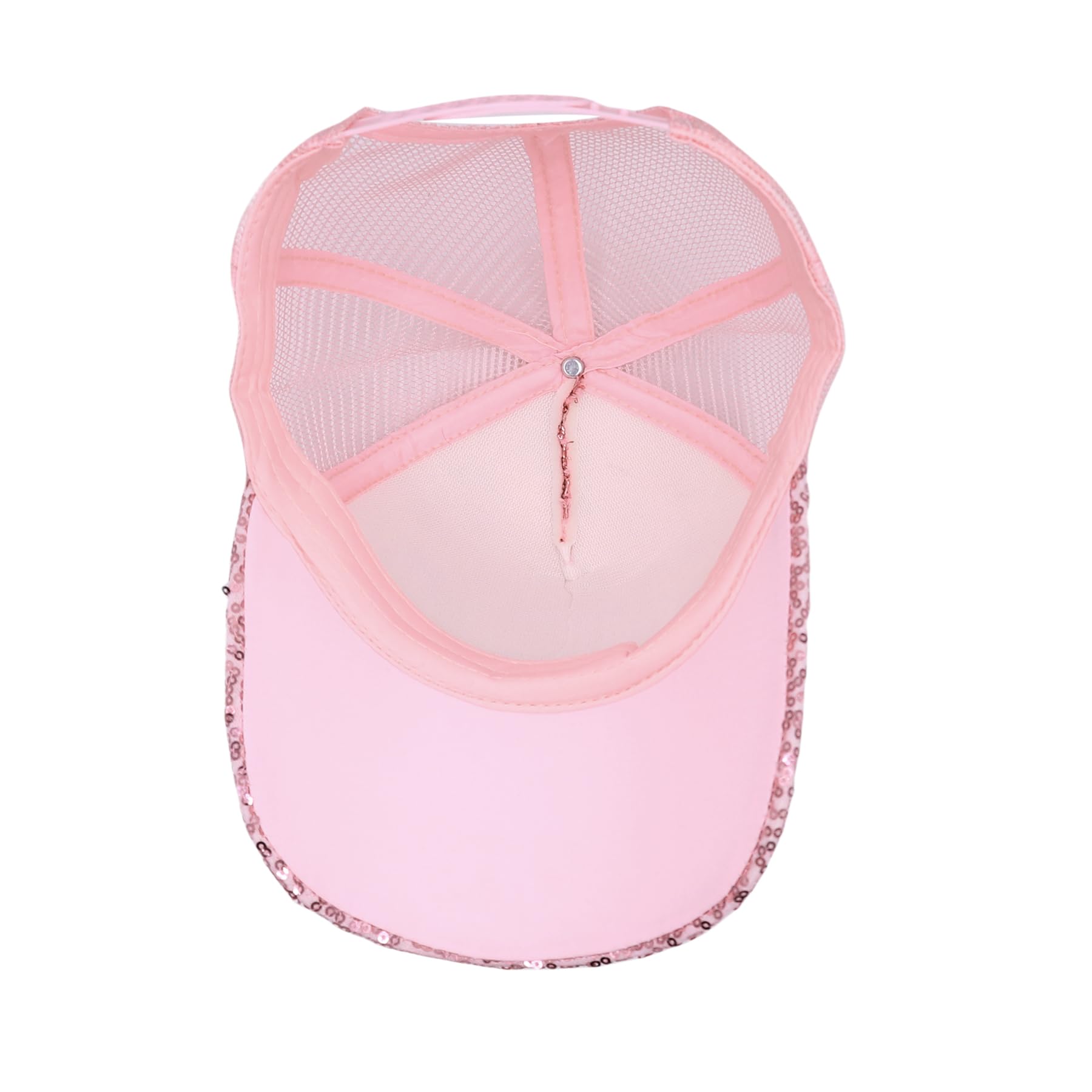 ANKOMINA black butterfly cap with sequin butterfly motif
