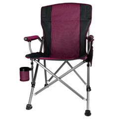 Anmiro folding camping chair open setup offers sturdy support for outdoor seating.
