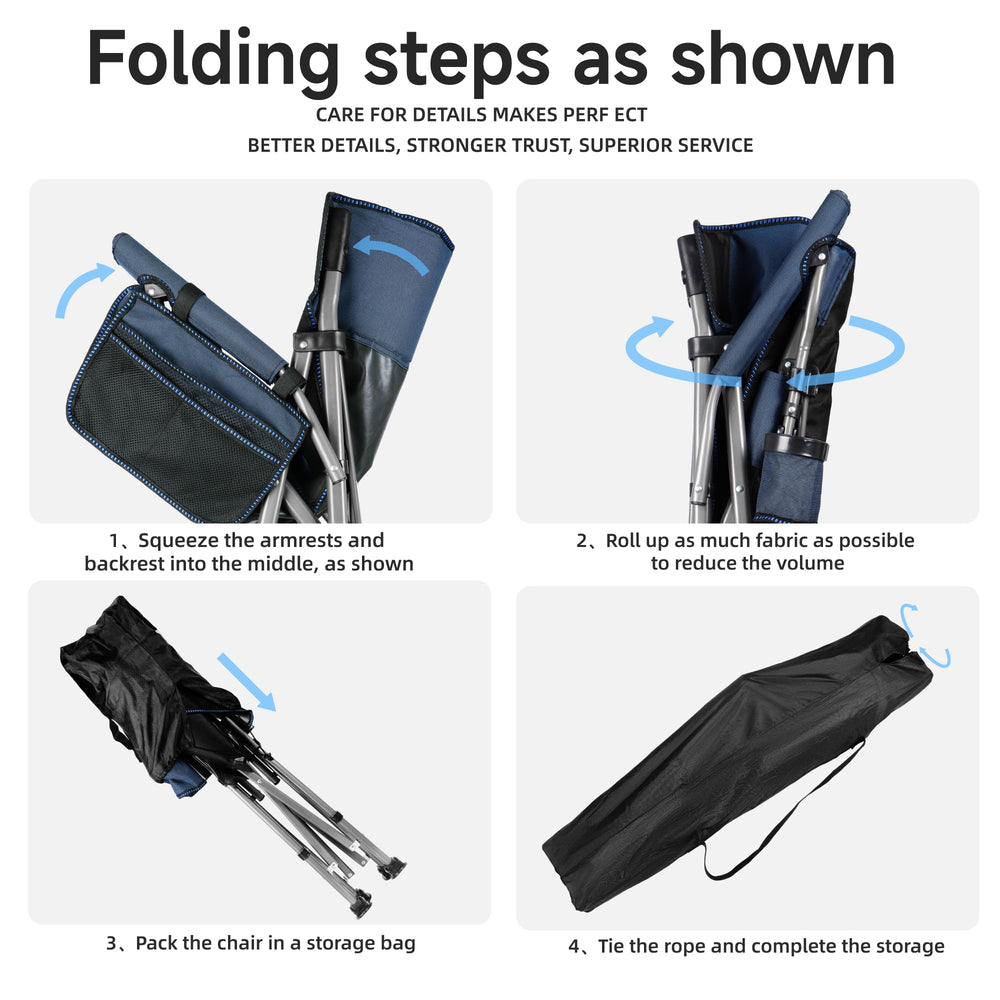 Anmiro chair storage bag keeps essentials organized at the campsite.