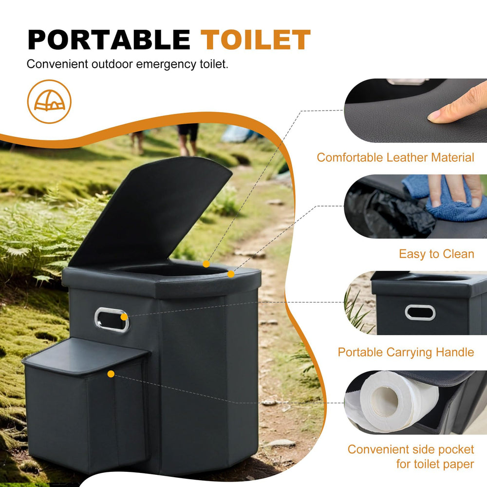 Ann Katy Upgrade XL with two handles, easy to move on camping trips.