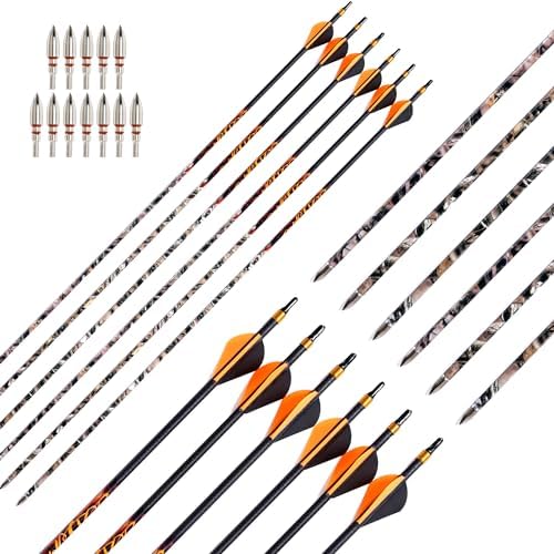 Annastar camo carbon arrows 32-inch spine 400 deliver dependable velocity during competitions.