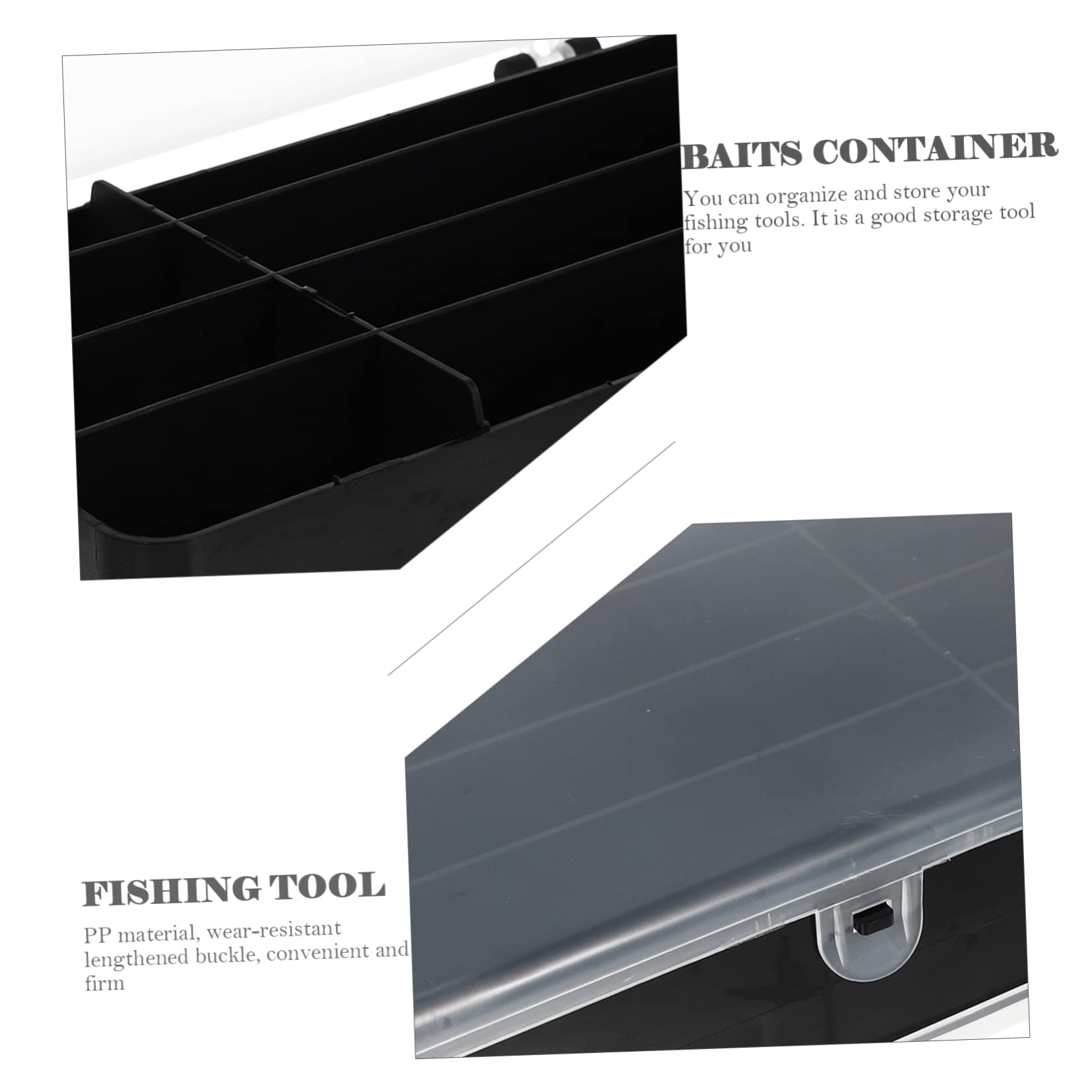 Rugged material of Anneome tackle boxes enhances wear resistance