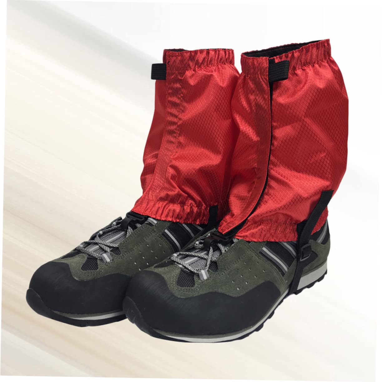 Anneome bottom snap fastener creates secure closure around the boot ankle.