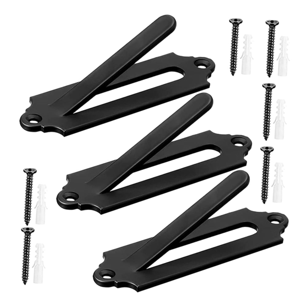 Anneome European mount skull hanger in black for deer head display