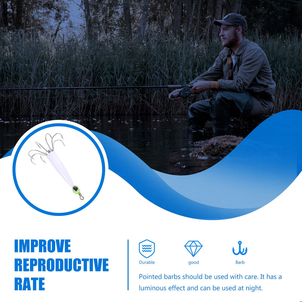 Anneome luminous squid hook rivers lakes ponds use case illustration for versatile waters.