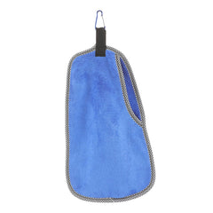 Anneome non-slip fishing towel with clip secures grip on slippery fish