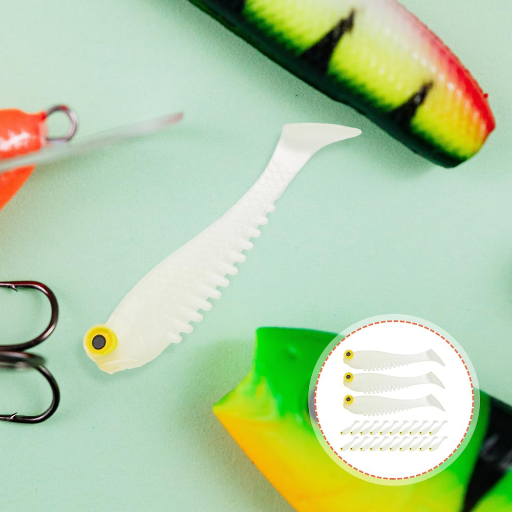Anneome soft plastic night lures ideal for crappie.