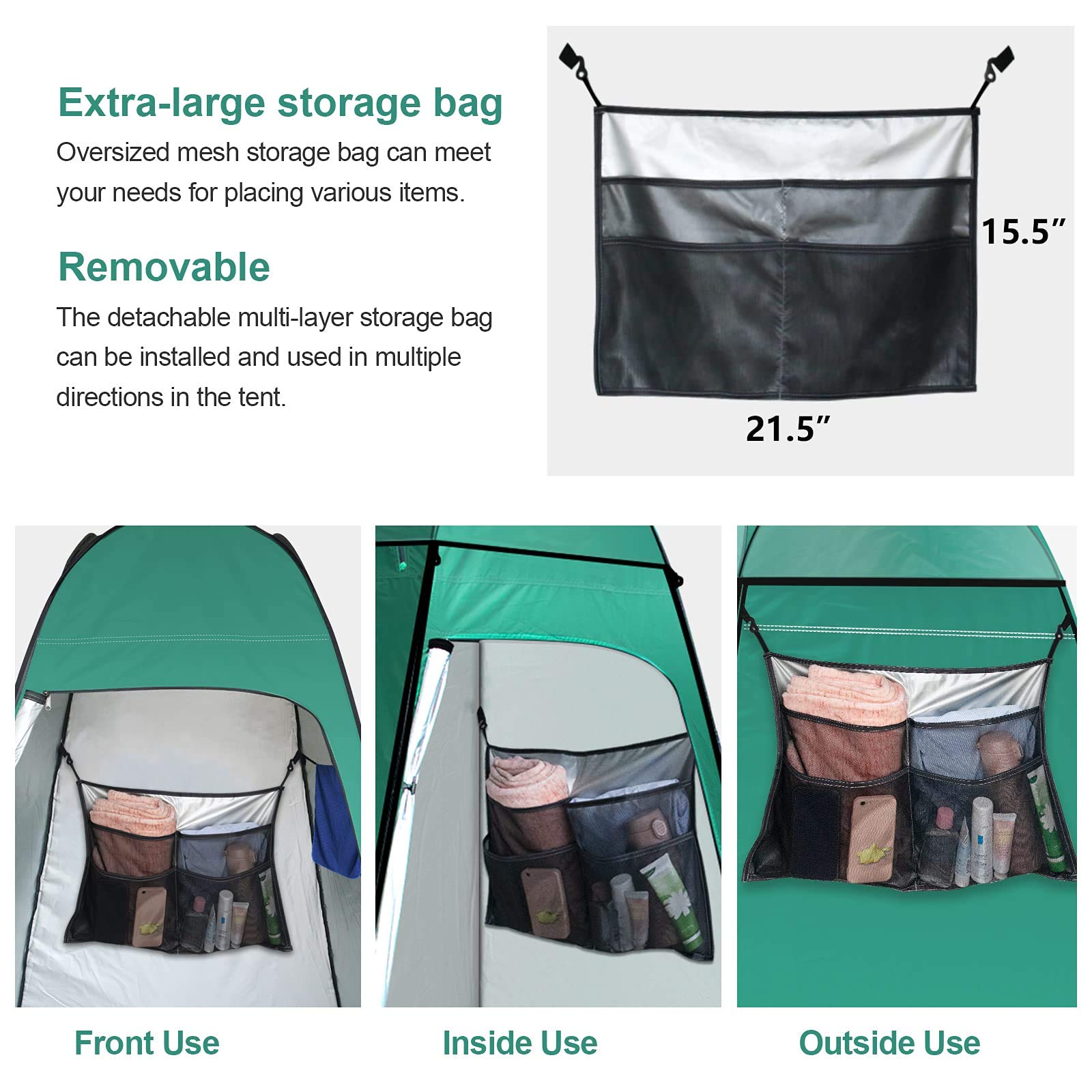 anngrowy extra tall changing dressing room for outdoor use
