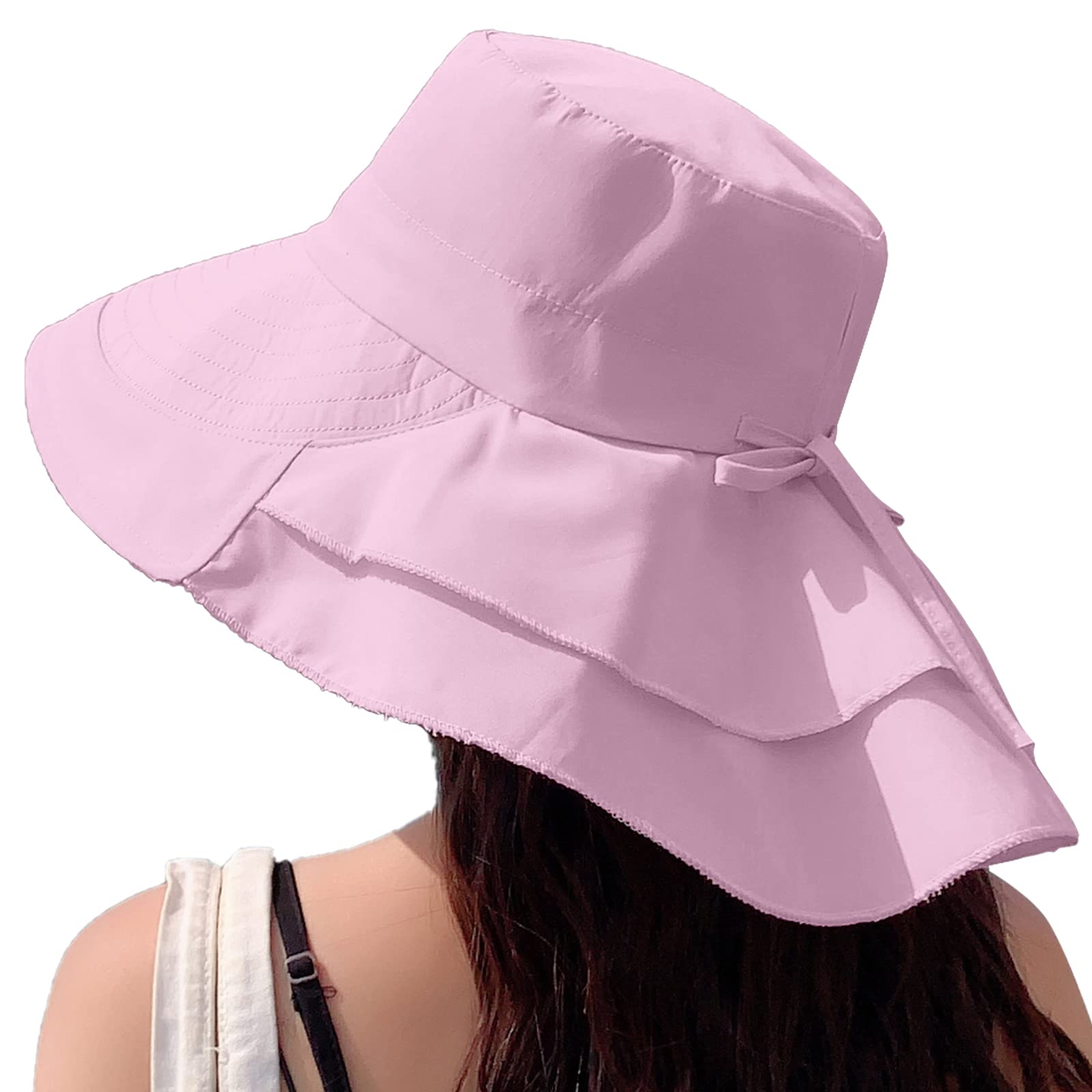 Close-up of adjustable drawstring and moisture-wicking sweatband