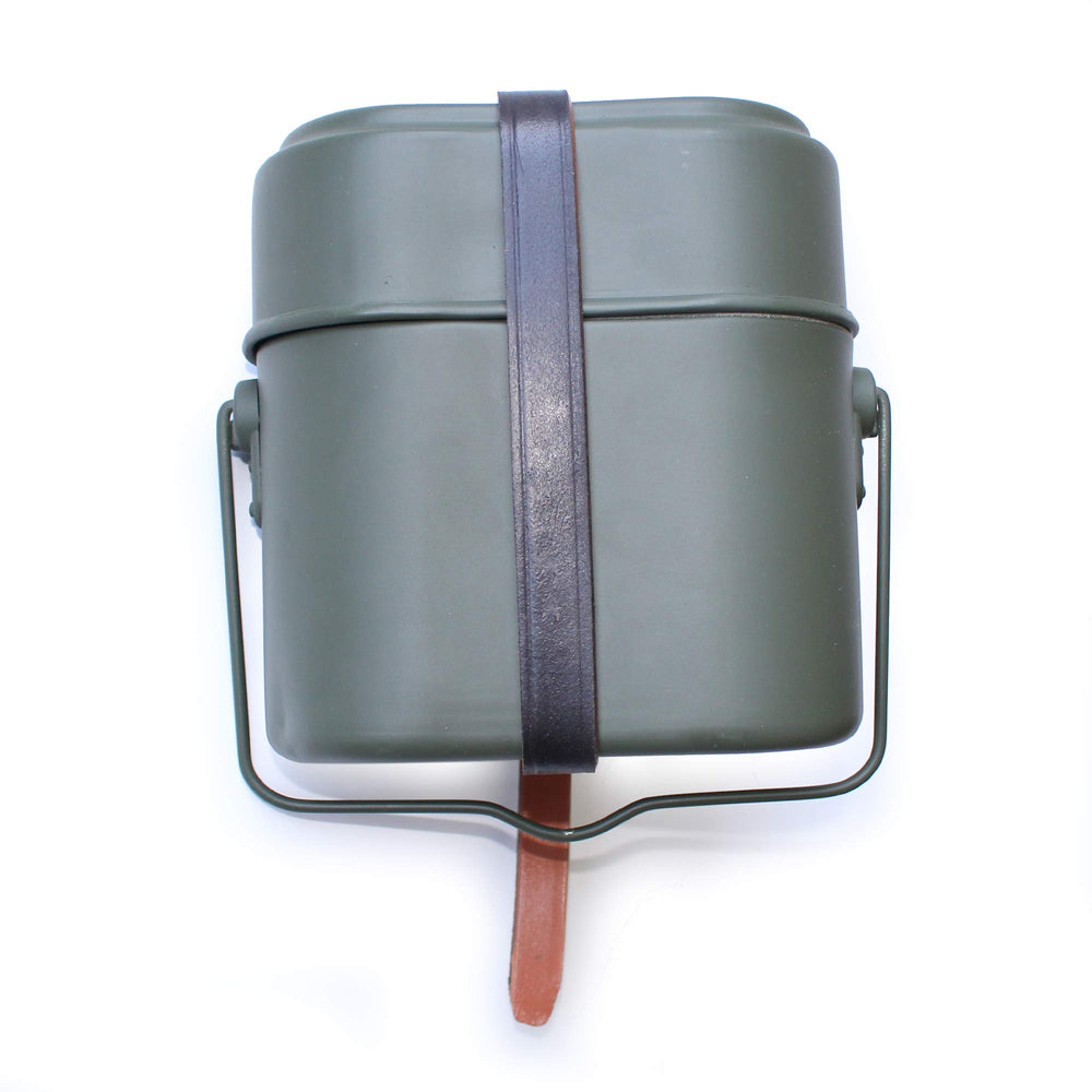 ANQIAOGreen M31 mess kit interior shows three-piece design for versatile display