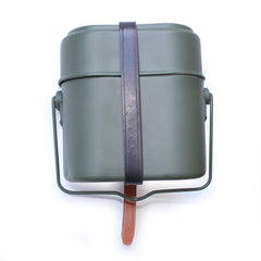ANQIAOGreen M31 mess kit interior shows three-piece design for versatile display