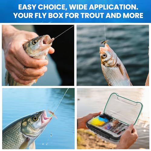 Ansnbo waterproof fly box supports reliable protection in wet conditions.