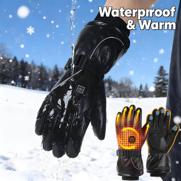 ANSOZLEE heated gloves with touchscreen compatibility for phone use