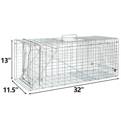 ANT MARCH rust-resistant wire mesh trap designed for outdoor use.