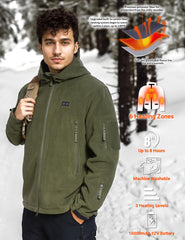 ANTARCTICA GEAR 12V 16000mAh battery pack image demonstrates portable warmth on the go
