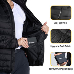 ANTARCTICA GEAR dual control buttons for flexible heating zone adjustment