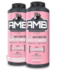Anti Monkey Butt bottle front with talc-free cooling powder for sensitive skin.