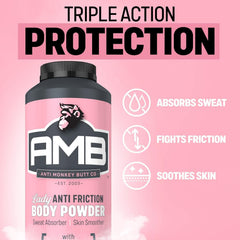 Anti Monkey Butt pack of 2 emphasizes convenient daily-use product.