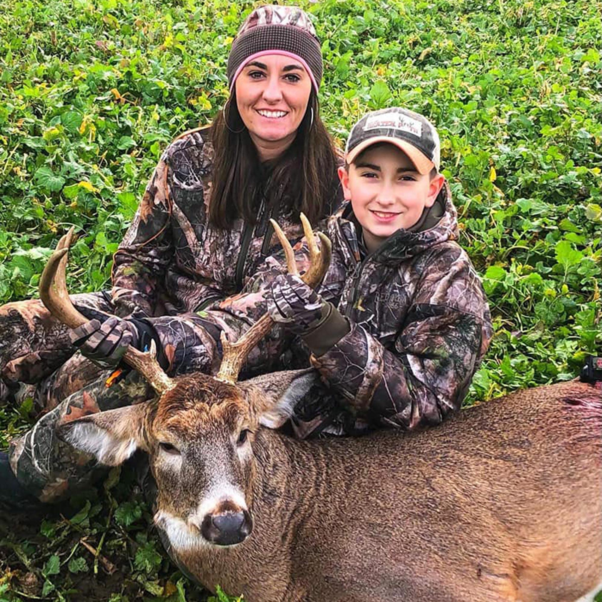 Antler King Honey Hole guidelines for fertilizer balance at 300 lb/acre.