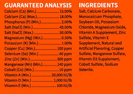 Herd health concept with Power Rack mineral supporting deer nutrition