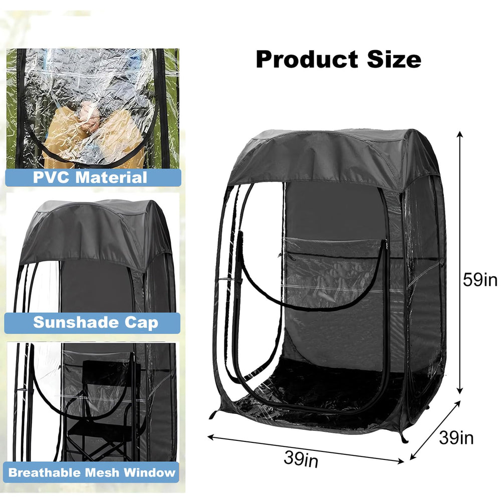 Anwick sports-tent pop-up shelter folded compactly for portable travel.