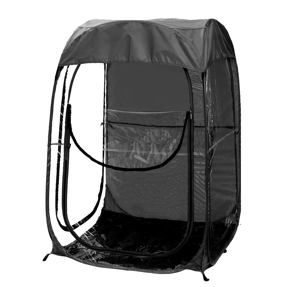 Anwick sports-tent pop-up shelter setup view showing quick, easy shade.