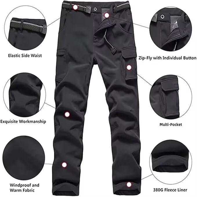 Anyanmoutn kids insulated winter pants provide warmth during chilly outdoor activities.
