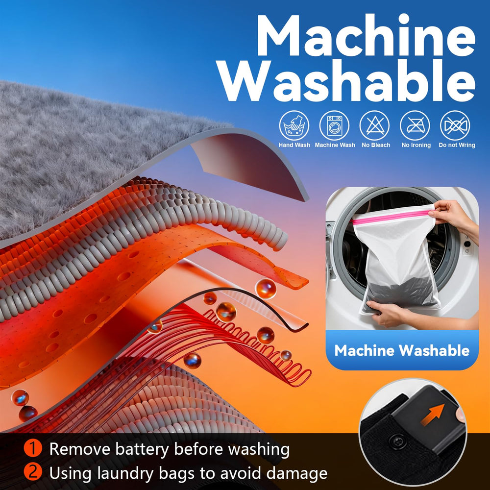 Anycash heated socks provide a comfortable fit for men and women in cold weather