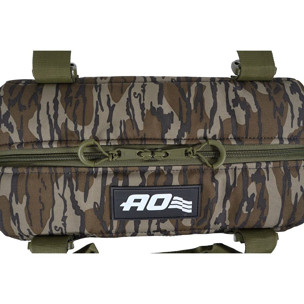 AO Coolers fits 24 cans and ice for long trips.