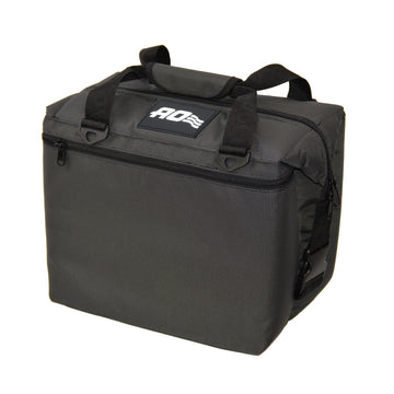 AO Coolers Ballistic Series Soft Cooler front view keeps drinks cold on outdoor trips