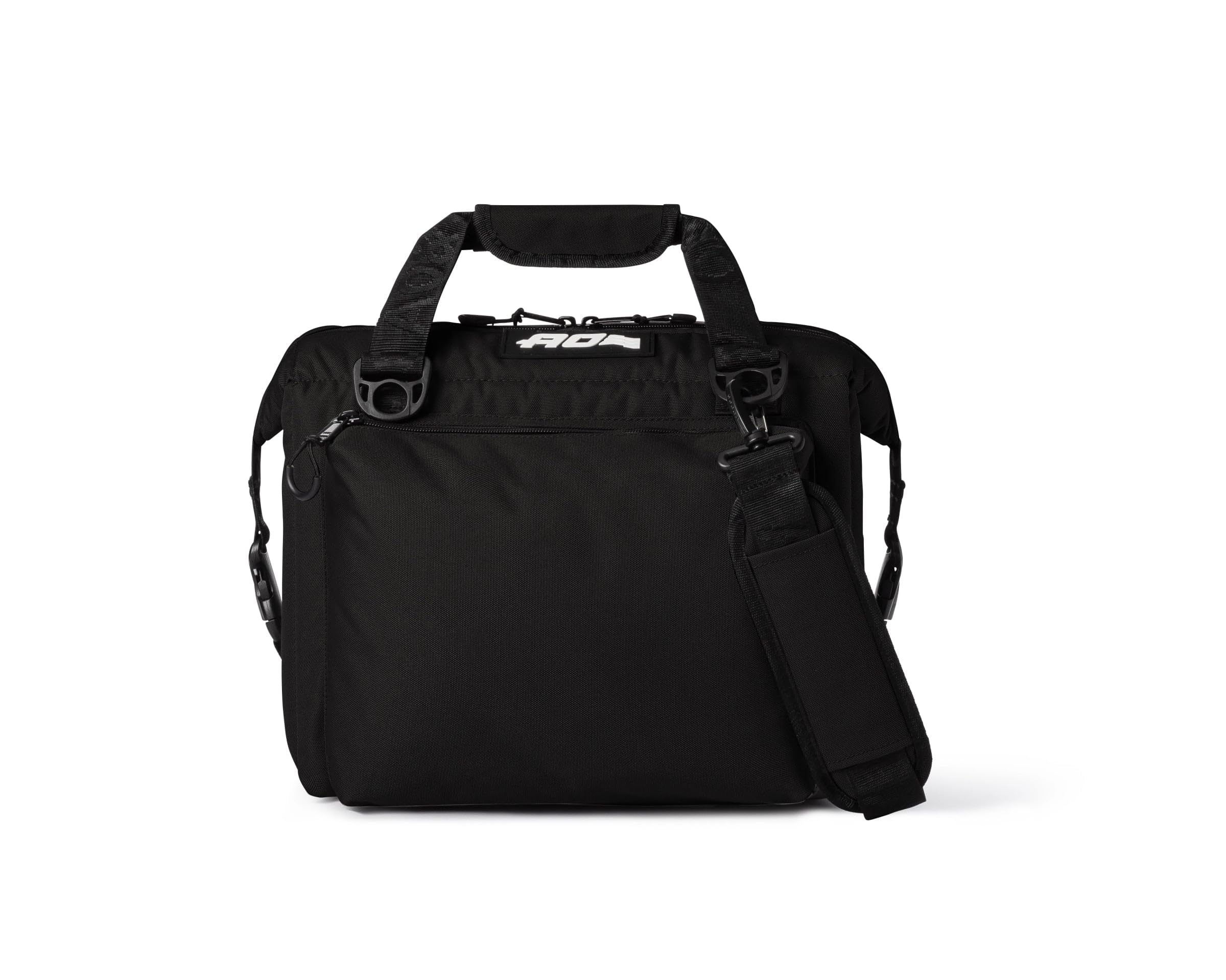 AO Coolers Caravan Canvas Soft Cooler interior insulation highlights double-thick insulation for longer chill.