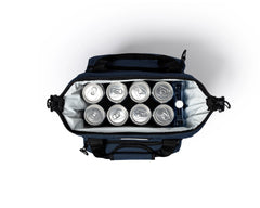 AO Coolers Caravan Canvas soft cooler detachable shoulderstrap for easy transport.