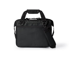 AO Coolers Expedition Carbon Soft Cooler with side pocket for dry items.