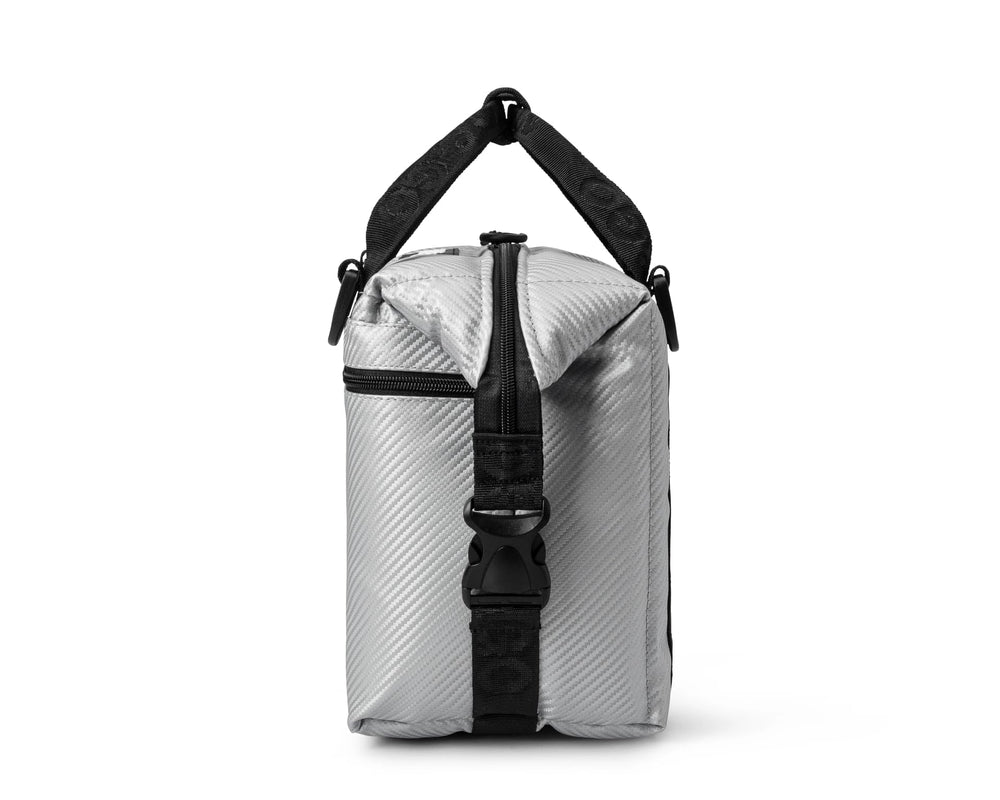 AO Coolers Expedition Carbon soft cooler carbon-fiber look adds rugged style.