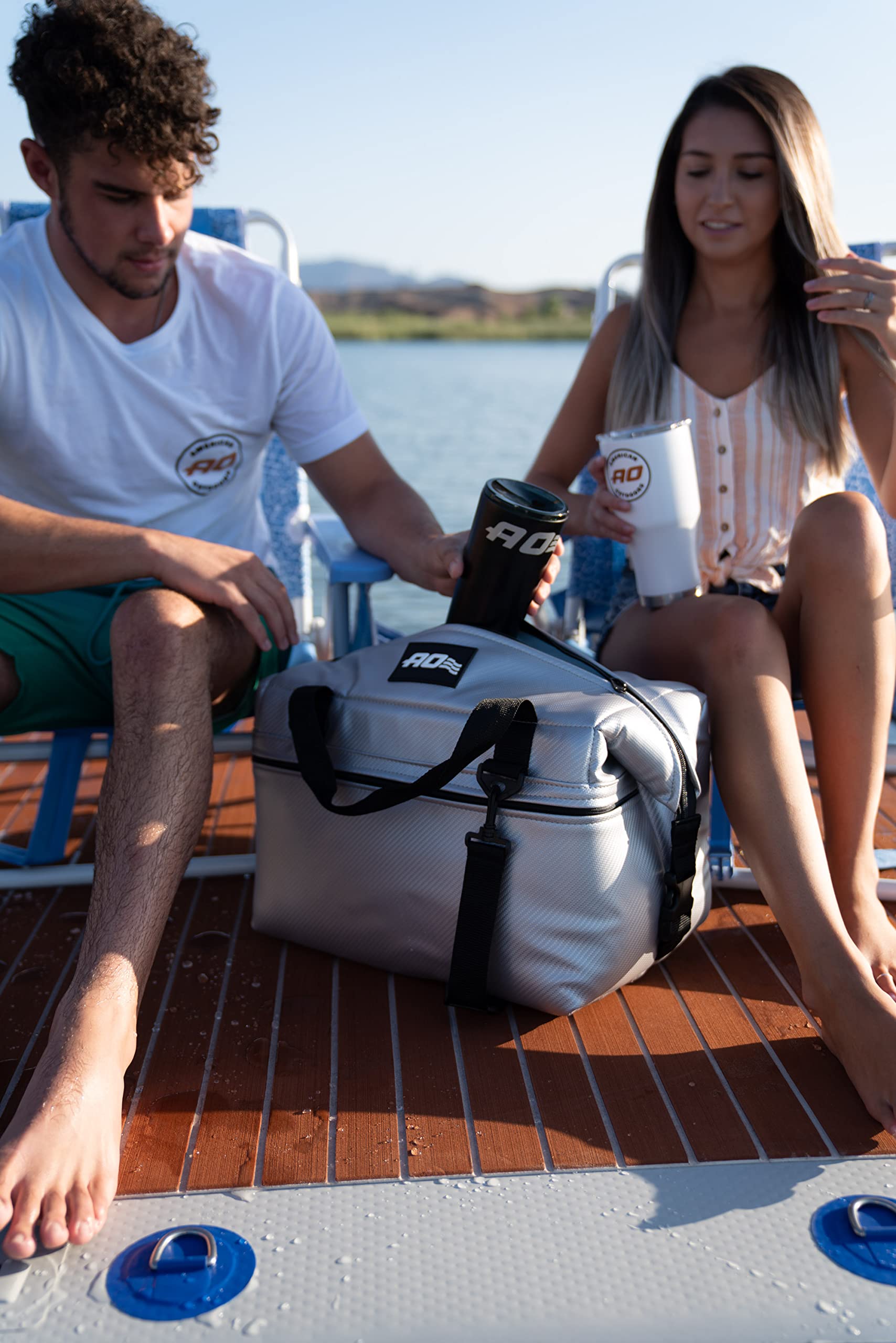 AO Coolers Expedition Carbon Soft Cooler is lightweight and easy to carry.